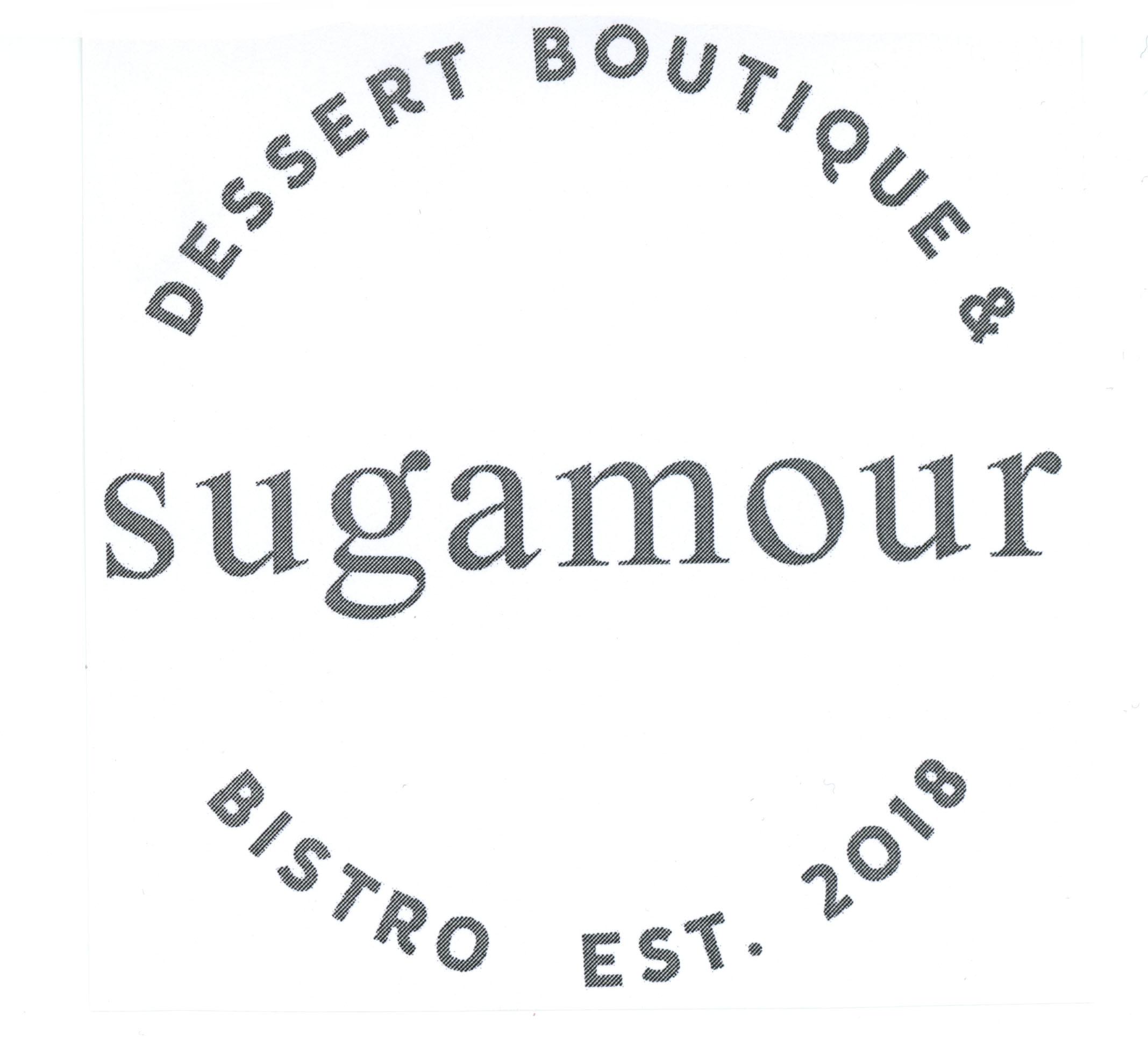 Prekės ženklas: sugamour DESSERT BOUTIQUE & BISTRO EST. 2018